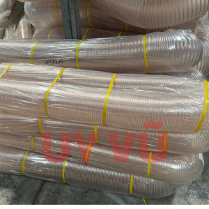 Ống hút bụi PU lõi đồng phi 75
