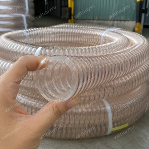 Ống hút bụi PU lõi đồng phi 50mm chống tĩnh điện
