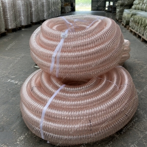 Ống hút bụi PU lõi đồng phi 150mm chống tĩnh điện