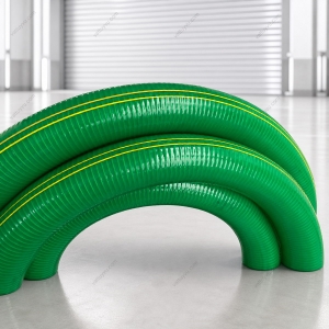 Ống nhựa lõi thép màu xanh phi 90mm