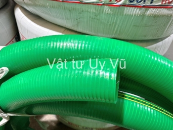 Ống nhựa lõi thép màu xanh phi 100mm