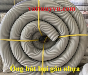 Ống hút bụi gân nhựa phi 200
