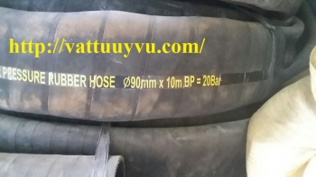 Ống cao su bố vải phi 90