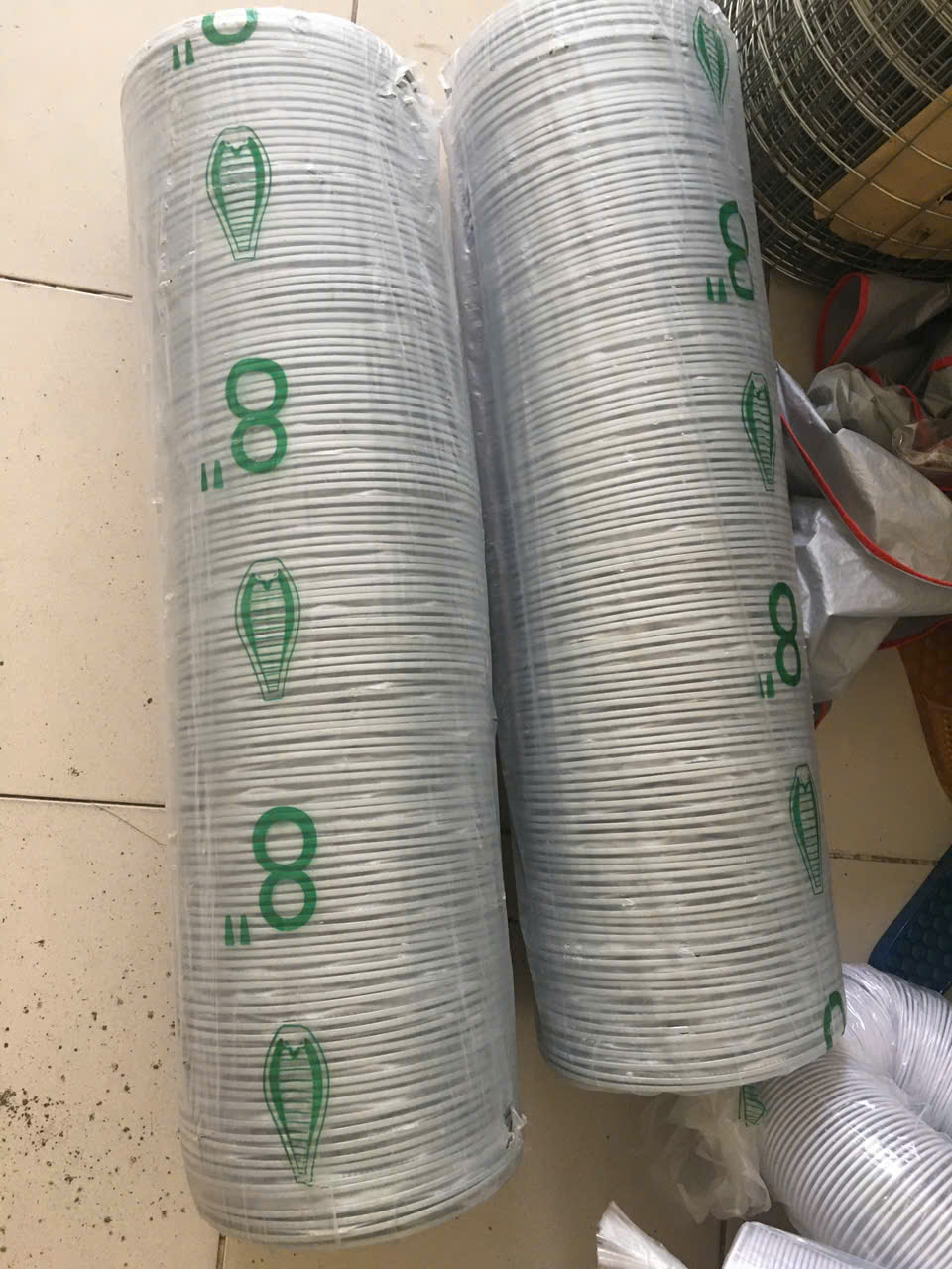 Kho ống gió vải chống cháy dẻo dai số lượng lớn