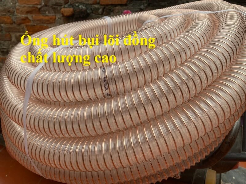 Ống hút bụi nhựa PU lõi đồng