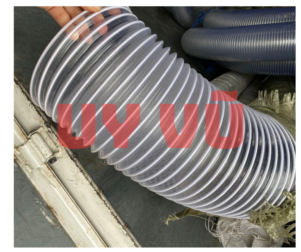 Ống hút bụi PU lõi thép