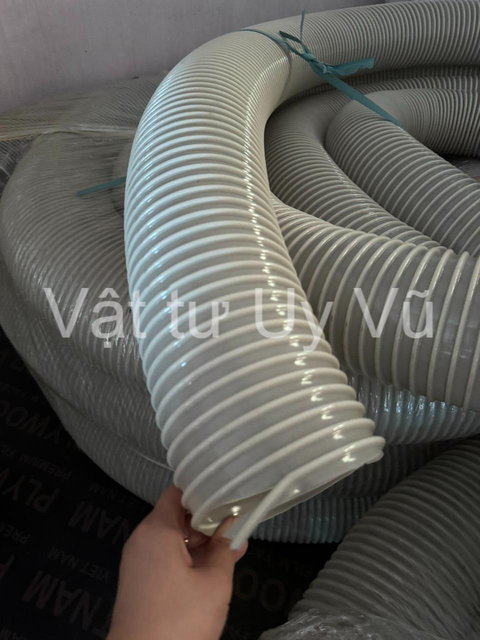 Ứng dụng thực tế của ống hút bụi gân nhựa phi 100