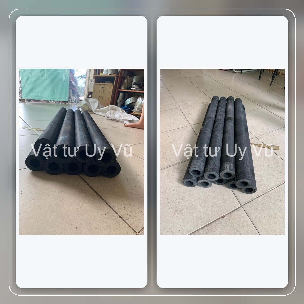 Ống cao su phun vữa tại Vật Tư Uy Vũ