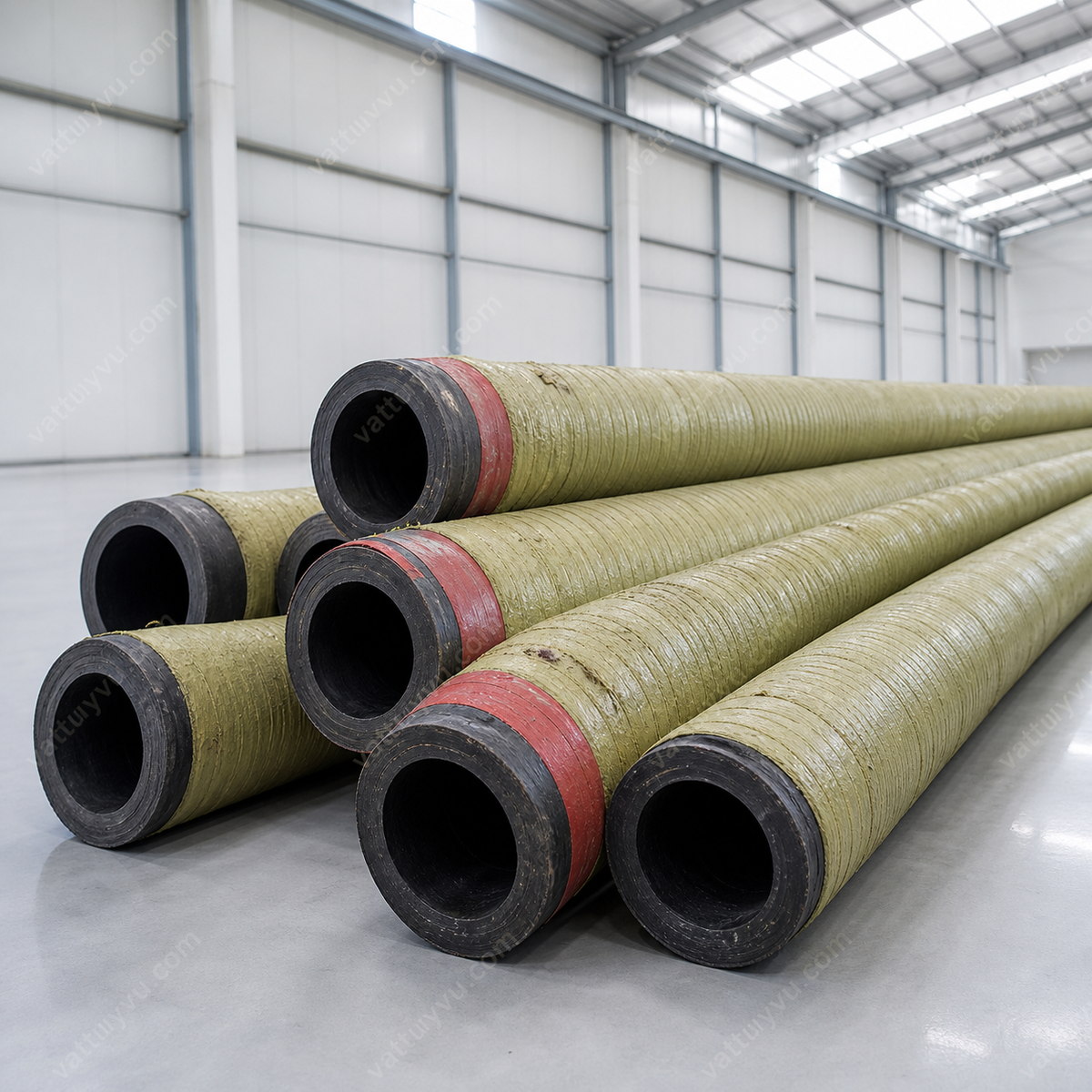 Ống cao su hút cát phi 300 tại Vật Tư Uy Vũ