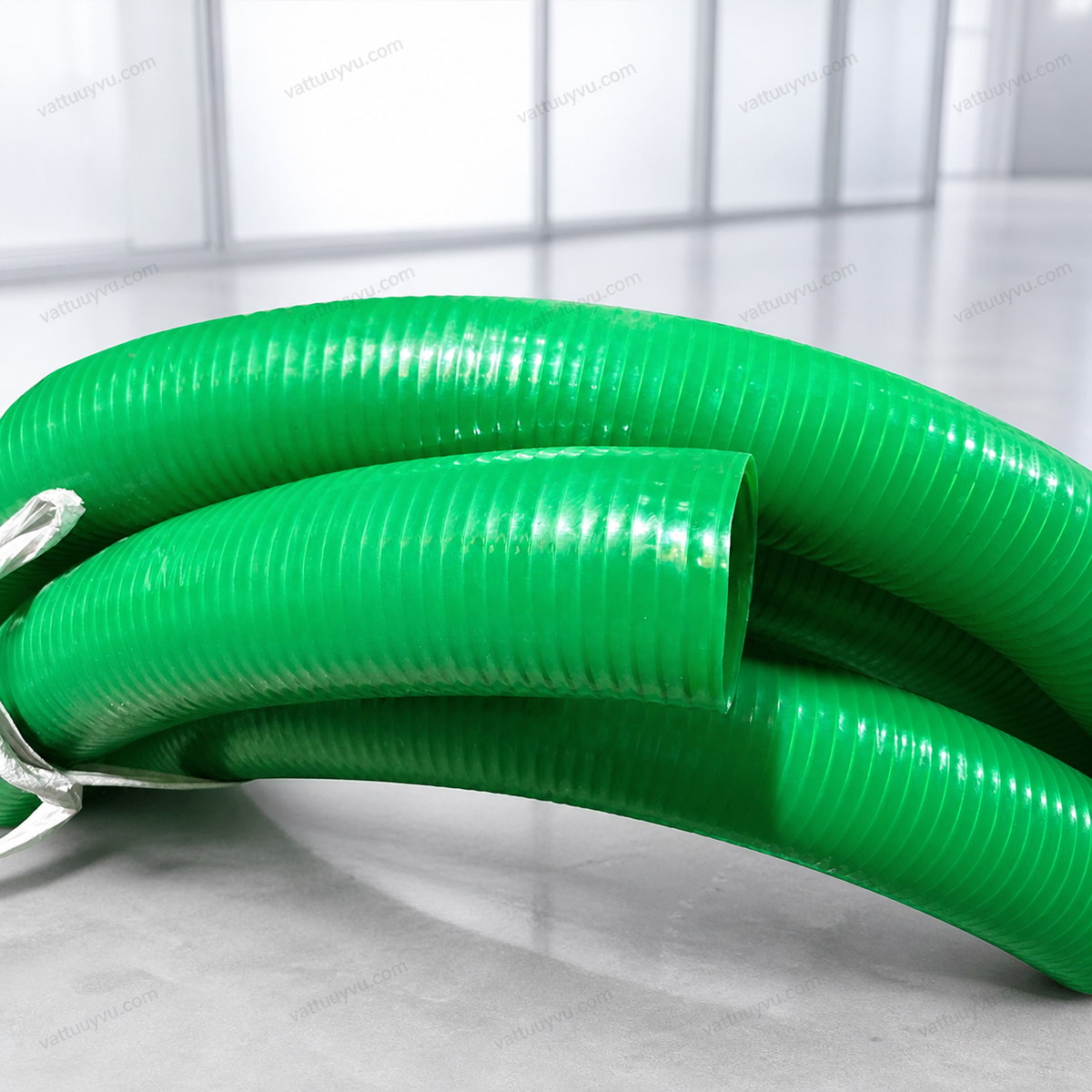 Ống nhựa lõi thép màu xanh phi 76mm tại Vật Tư Uy Vũ
