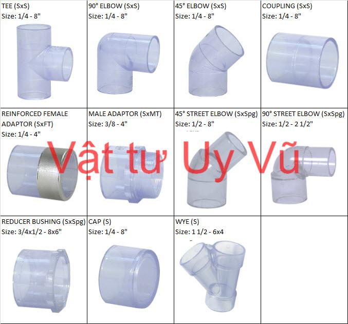 nối ống nhựa mềm pvc