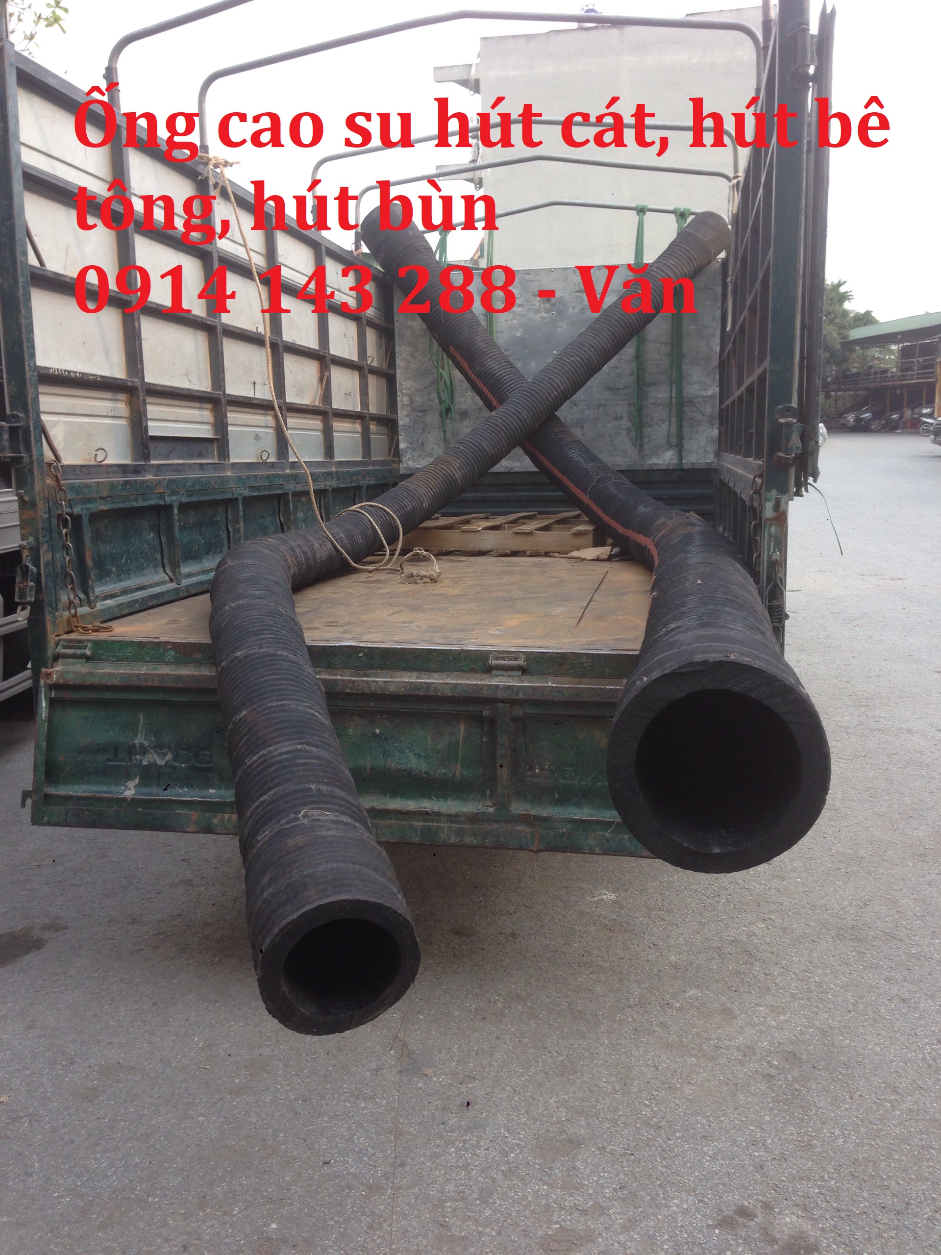 ỐNG CAO SU HÚT CÁT giao hàng toàn quốc