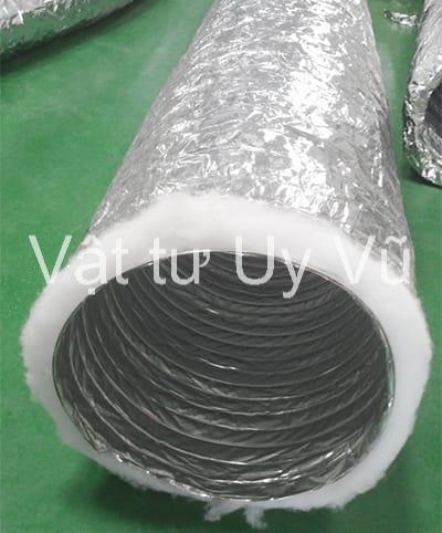 Ống gió mềm nhôm dùng nhiều trong công nghiệp