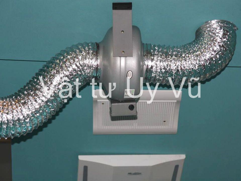 ống gió mềm nhôm không bảo ôn