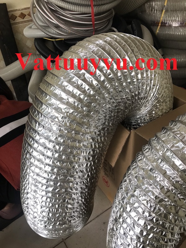 ống gió mềm nhôm không có bảo ôn