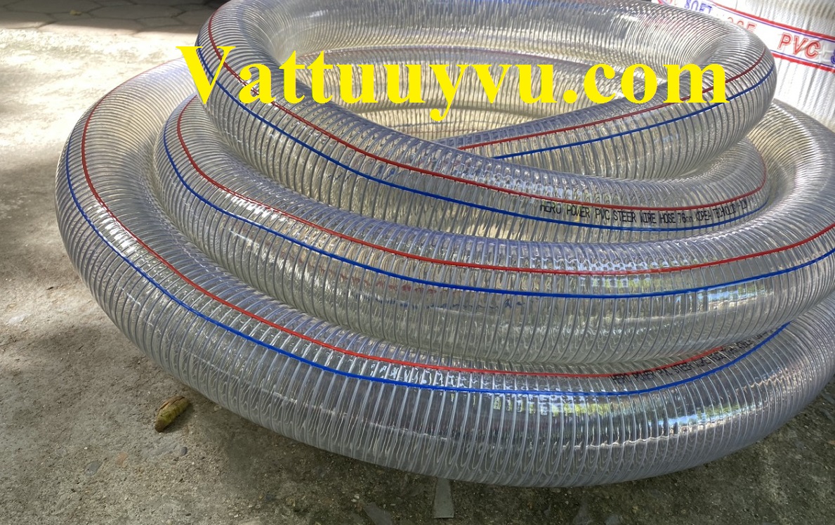 Ống nhựa lõi thép dẫn xăng dầu tại Vật Tư Uy Vũ