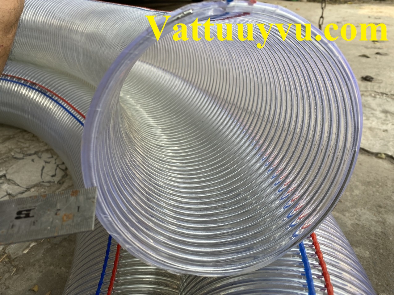 Ống nhựa lõi thép dẫn xăng dầu phi 76mm giao hàng toàn quốc