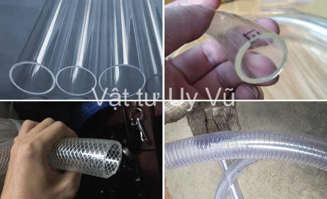 Ống nhựa mềm trong suốt thông dụng
