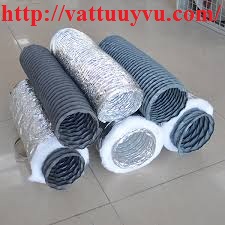 Ống gió mềm nhôm bảo ôn ( cách nhiệt ) D350