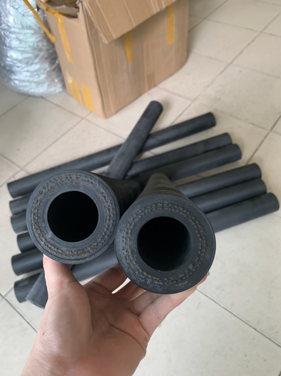 ống cao su phun vữa chất lượng cao