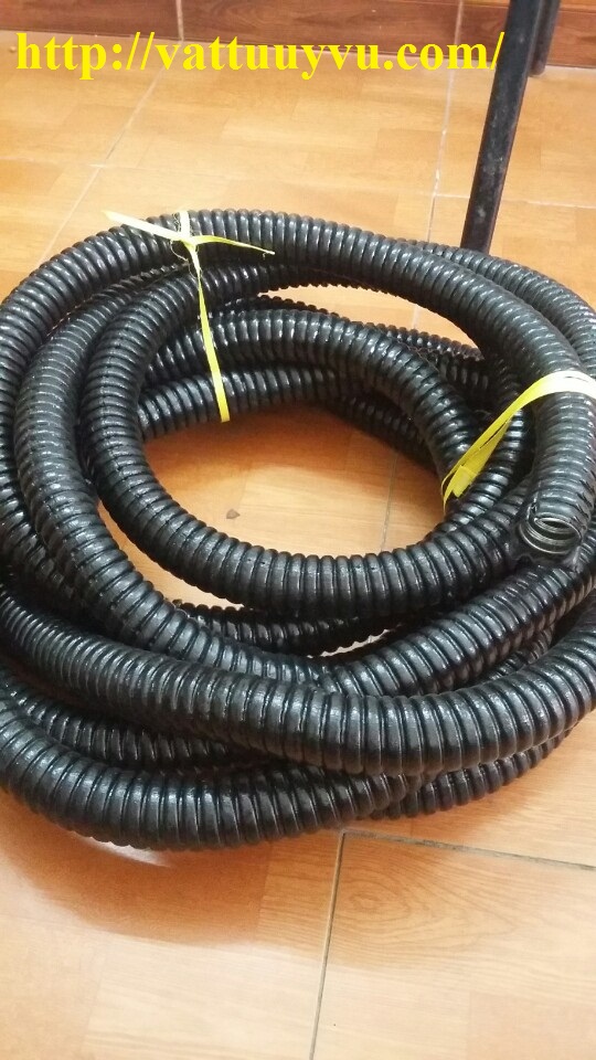Ống ruột gà lõi thép bọc nhựa phi 32 giao hàng toàn quốc